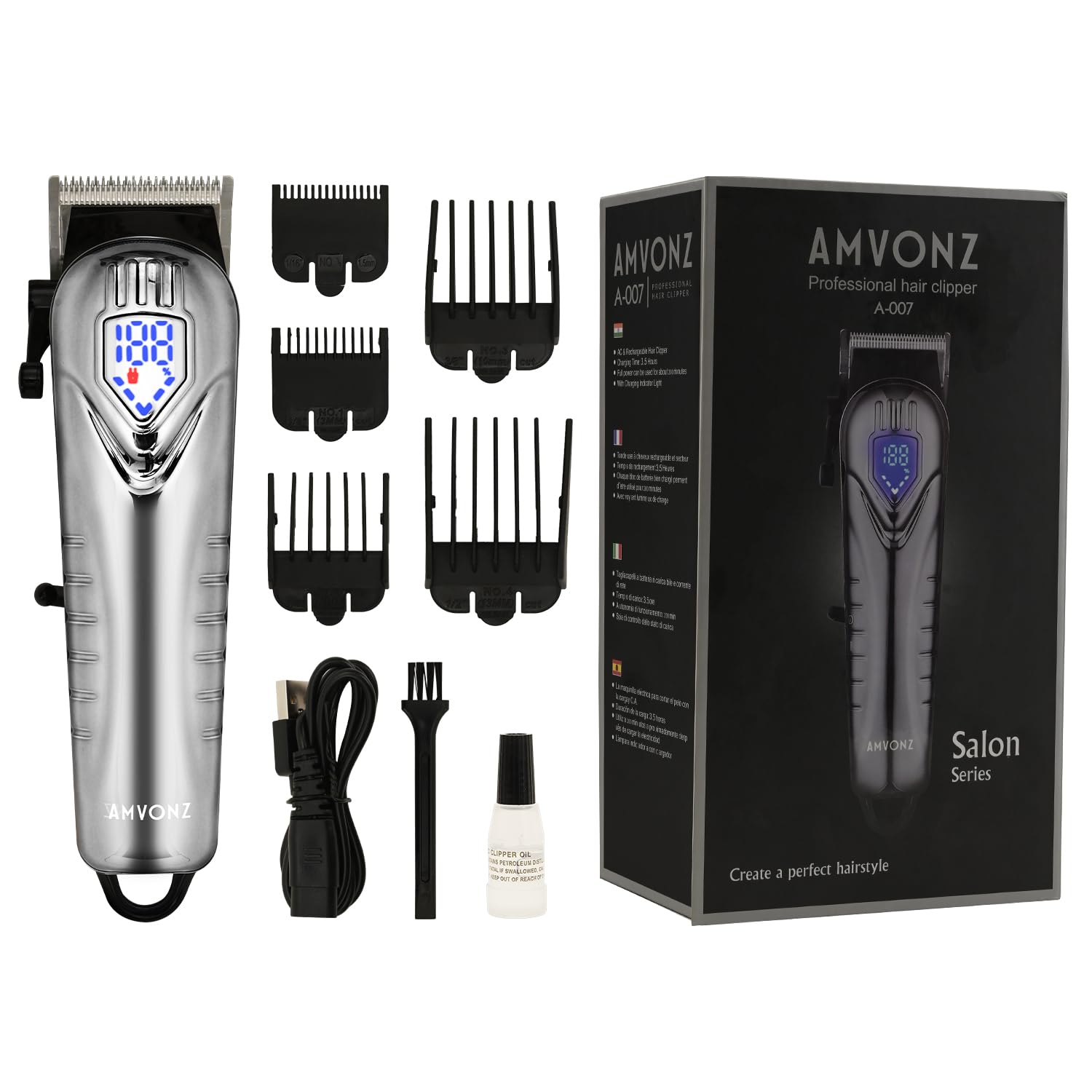 AMVONZ A-007 Professional Hair Clipper