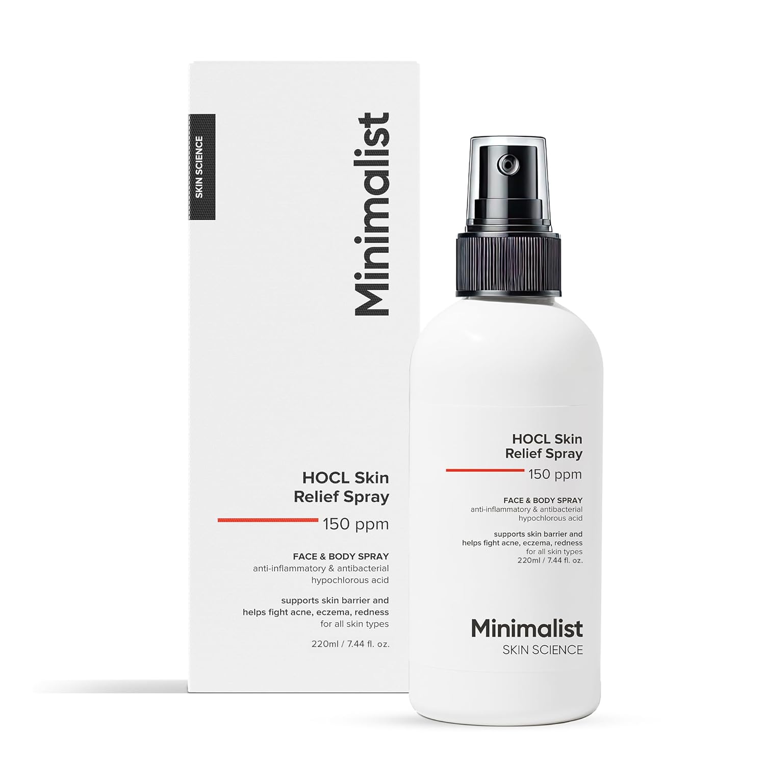 HOCl Skin Relief Spray 150ppm