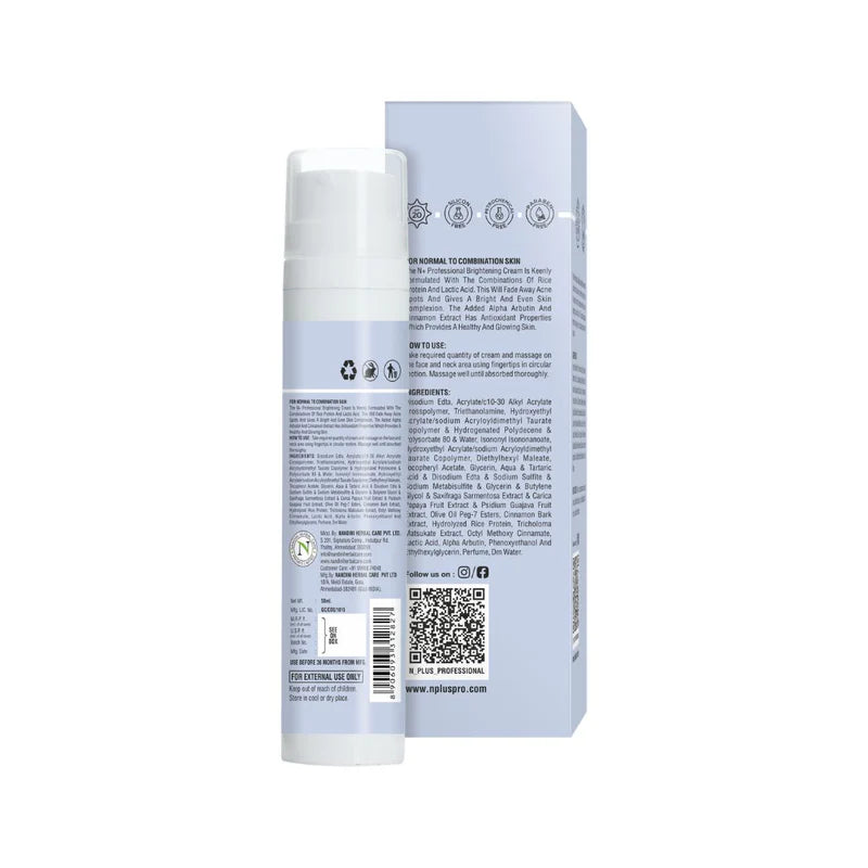 N PLUS Brightening Cream