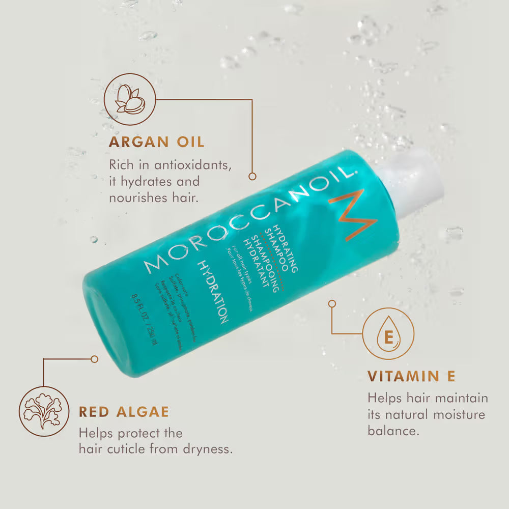 Moroccanoil Frizz Control Shampoo |Argan Oil| Anti-Frizz, Smoothens Hair & Reduces Frizz All Hair