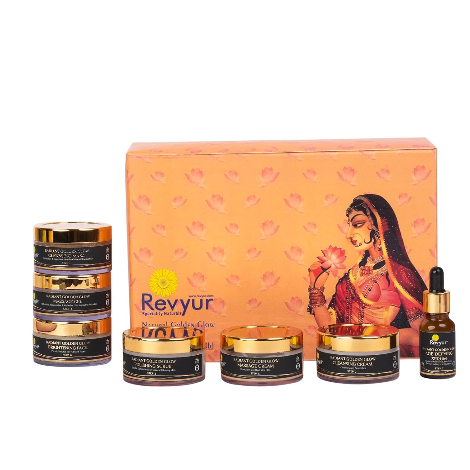 Revyur Golden Glow Bridal Kit with 24 Carat Gold