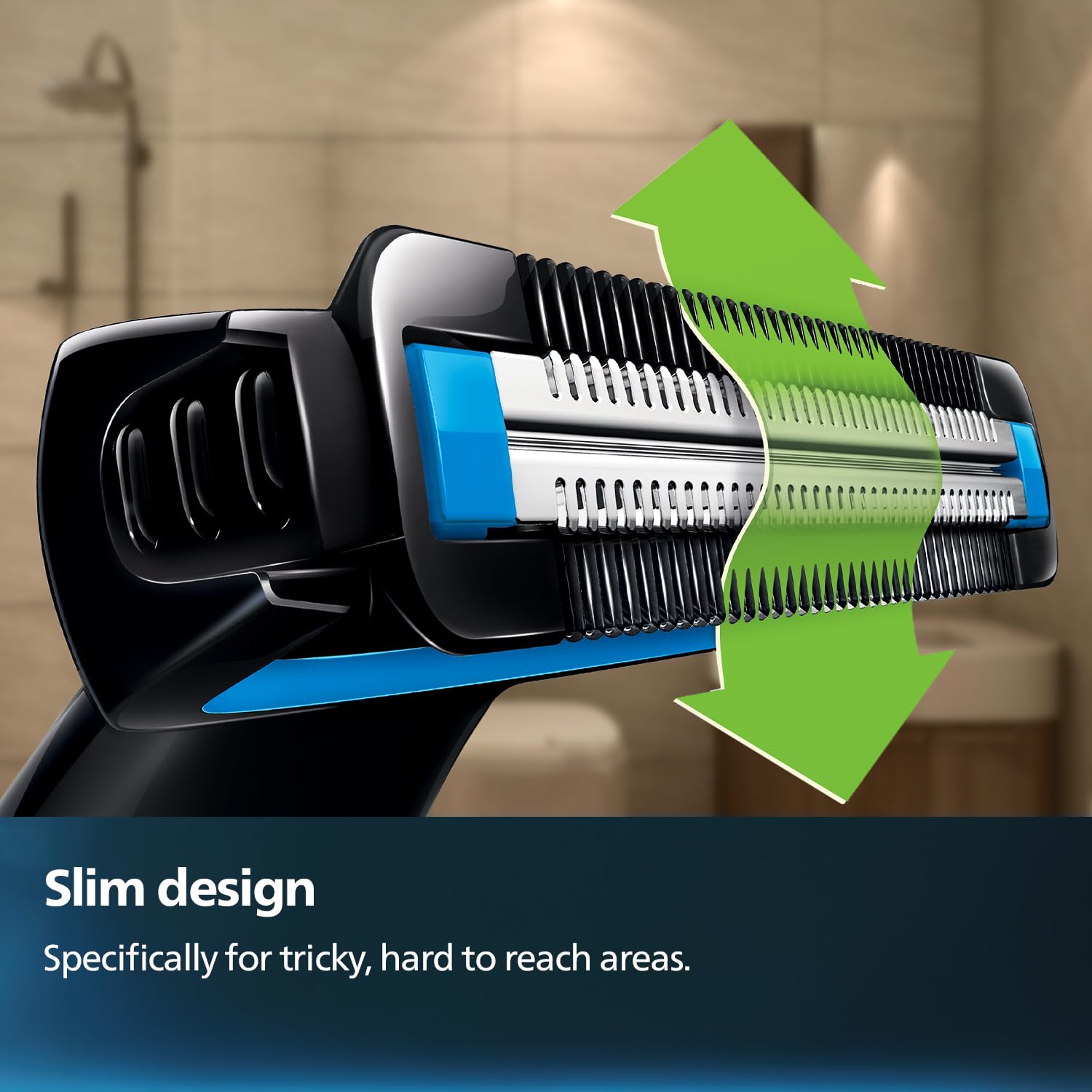 Philips Showerproof Body & Balls Trimmer for Men