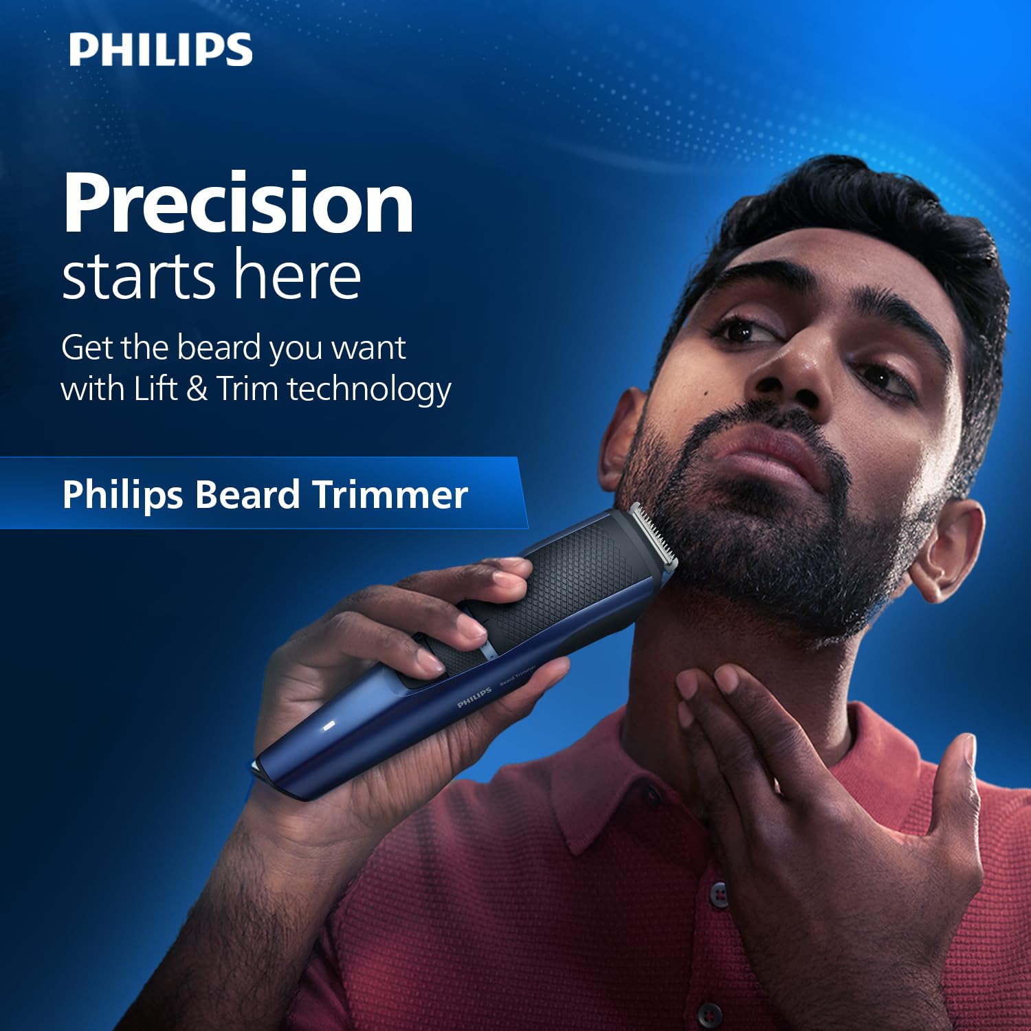 Philips India's No.1 Men's Trimmer*