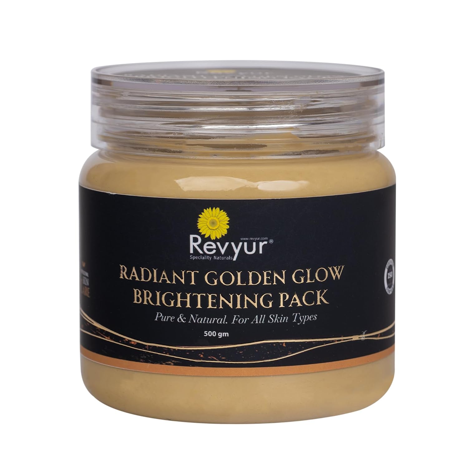 Revyur Speciality Naturals Radiant Golden Glow Brightening Pack