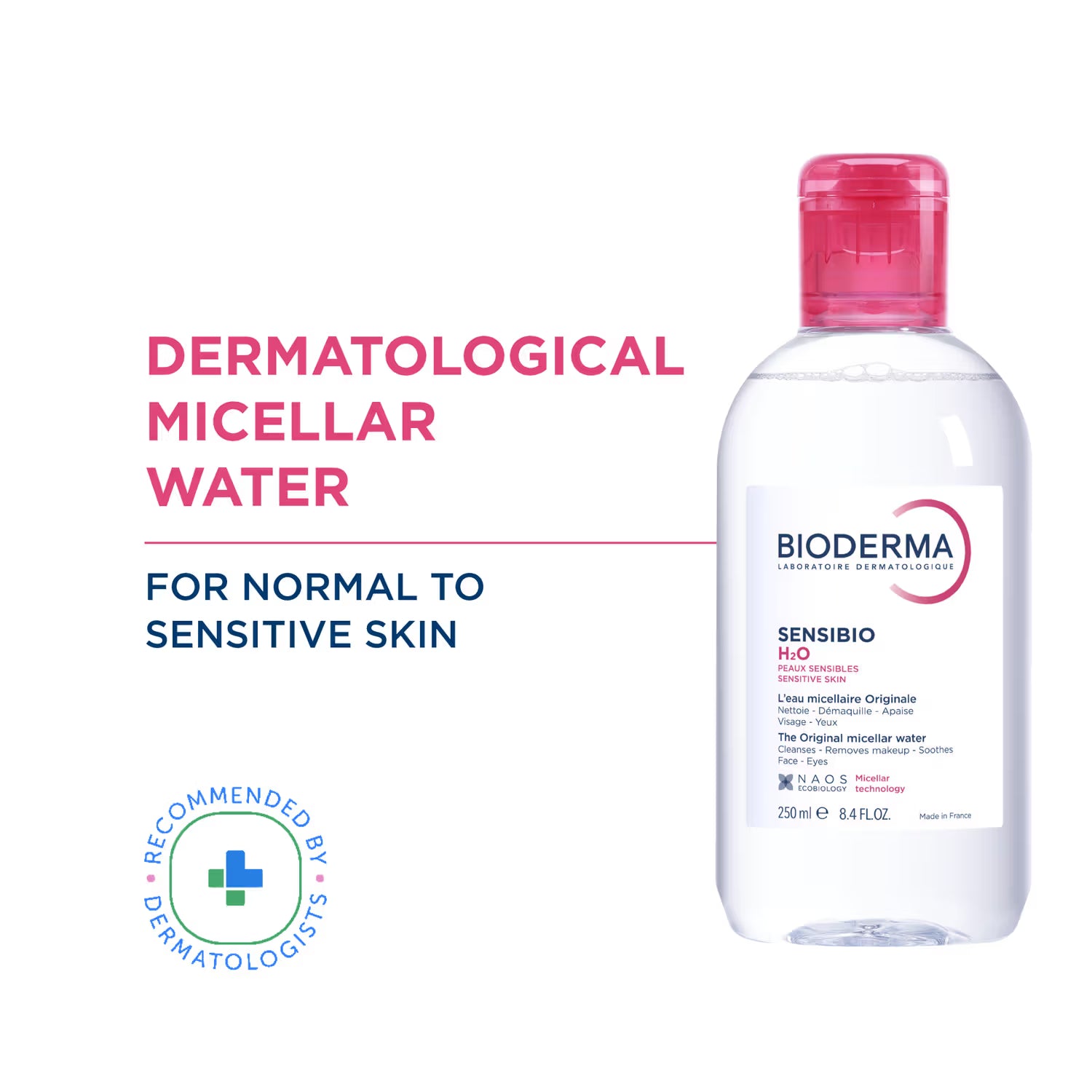 Bioderma Sensibio H2O Daily Soothing Cleanser