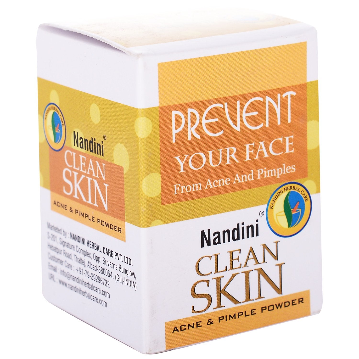 Nandini Clean Skin Acne and Pimple Powder