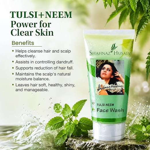 Shahnaz Husain Tulsi Neem Face Wash