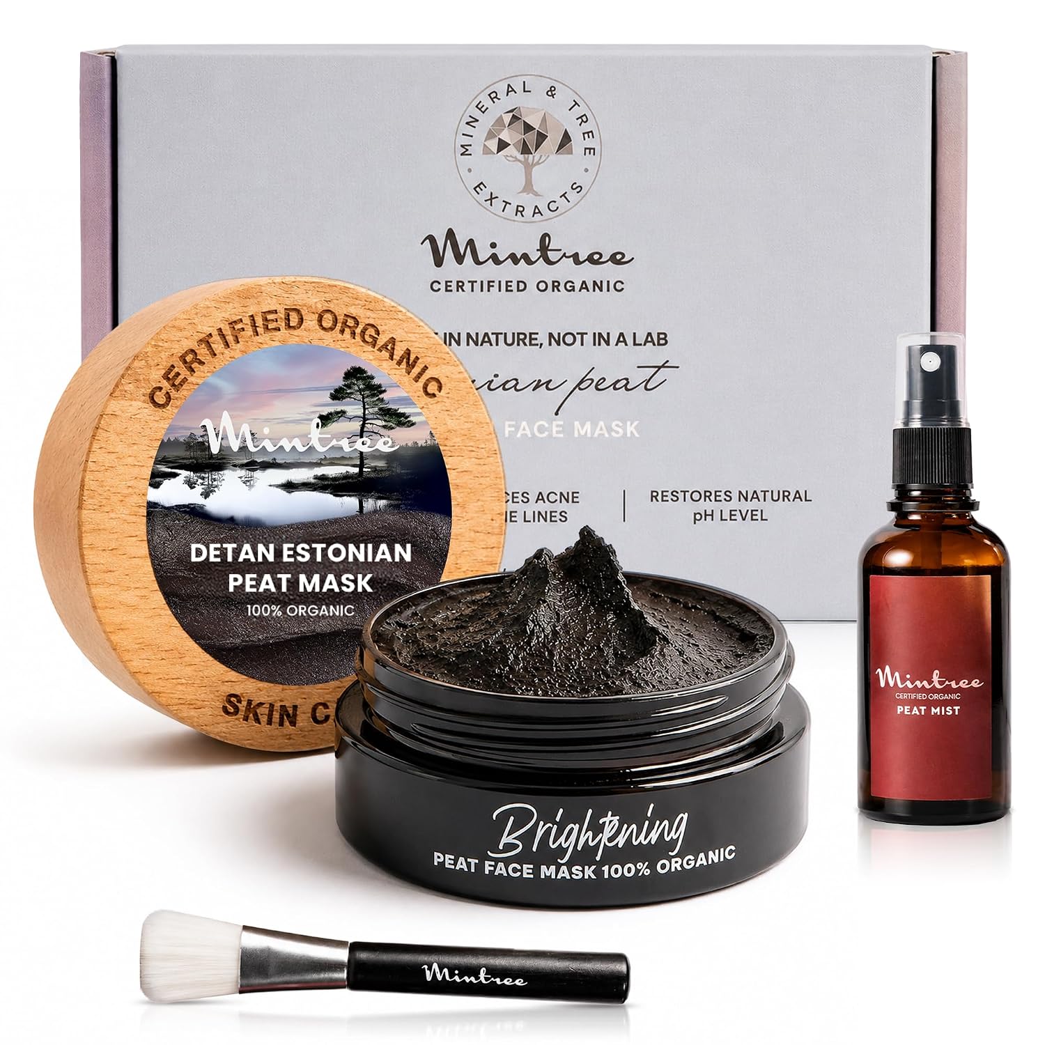 Mintree European Mud De Tan Face Mask
