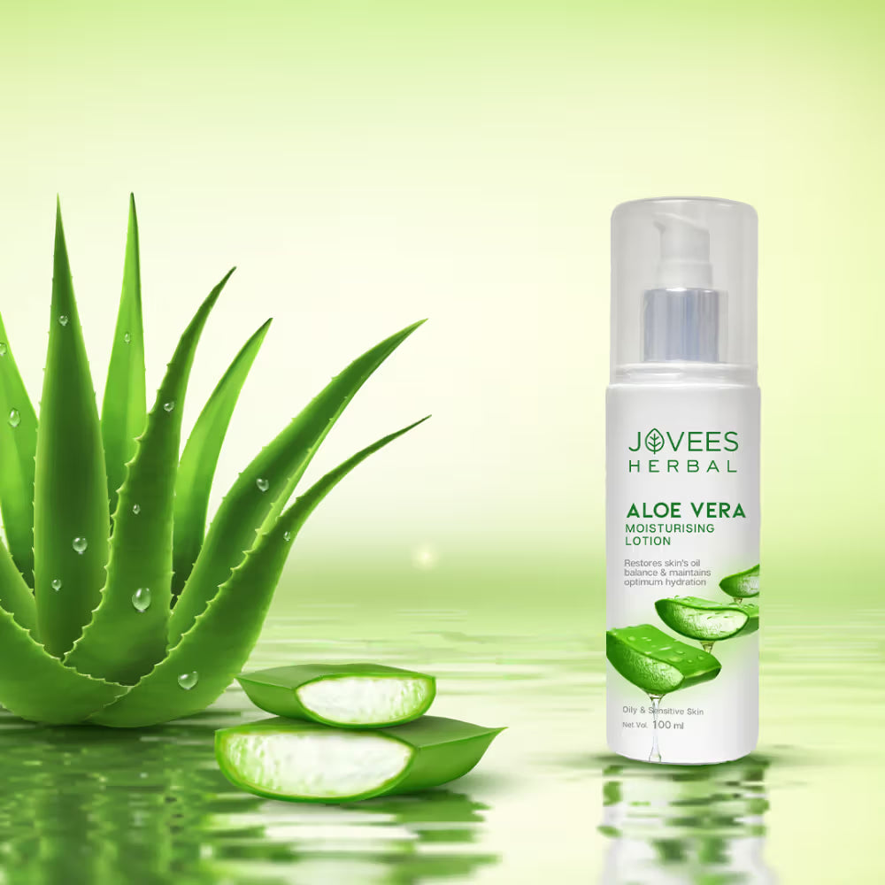 Jovees Aloe Vera Moisturising Lotion (Oily & Sensitive Skin)
