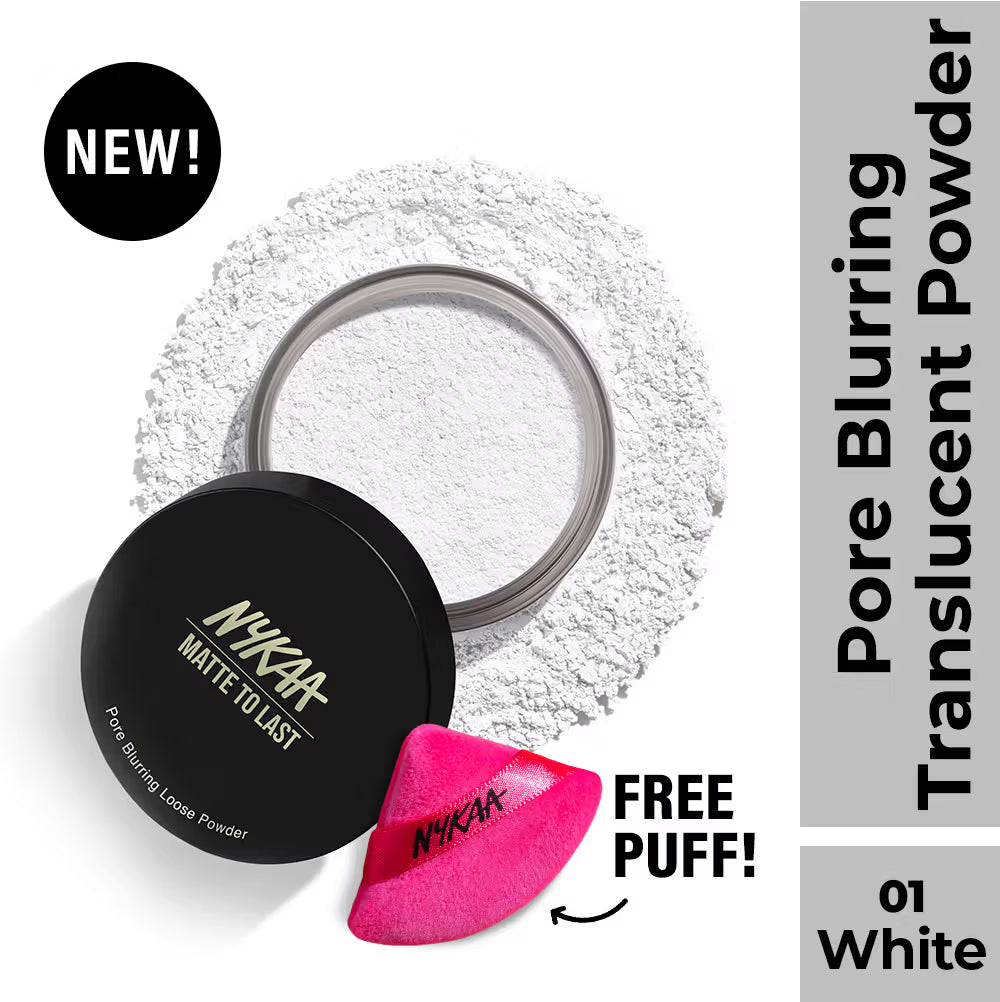 Nykaa Cosmetics Matte to Last Pore Blurring Loose Powder