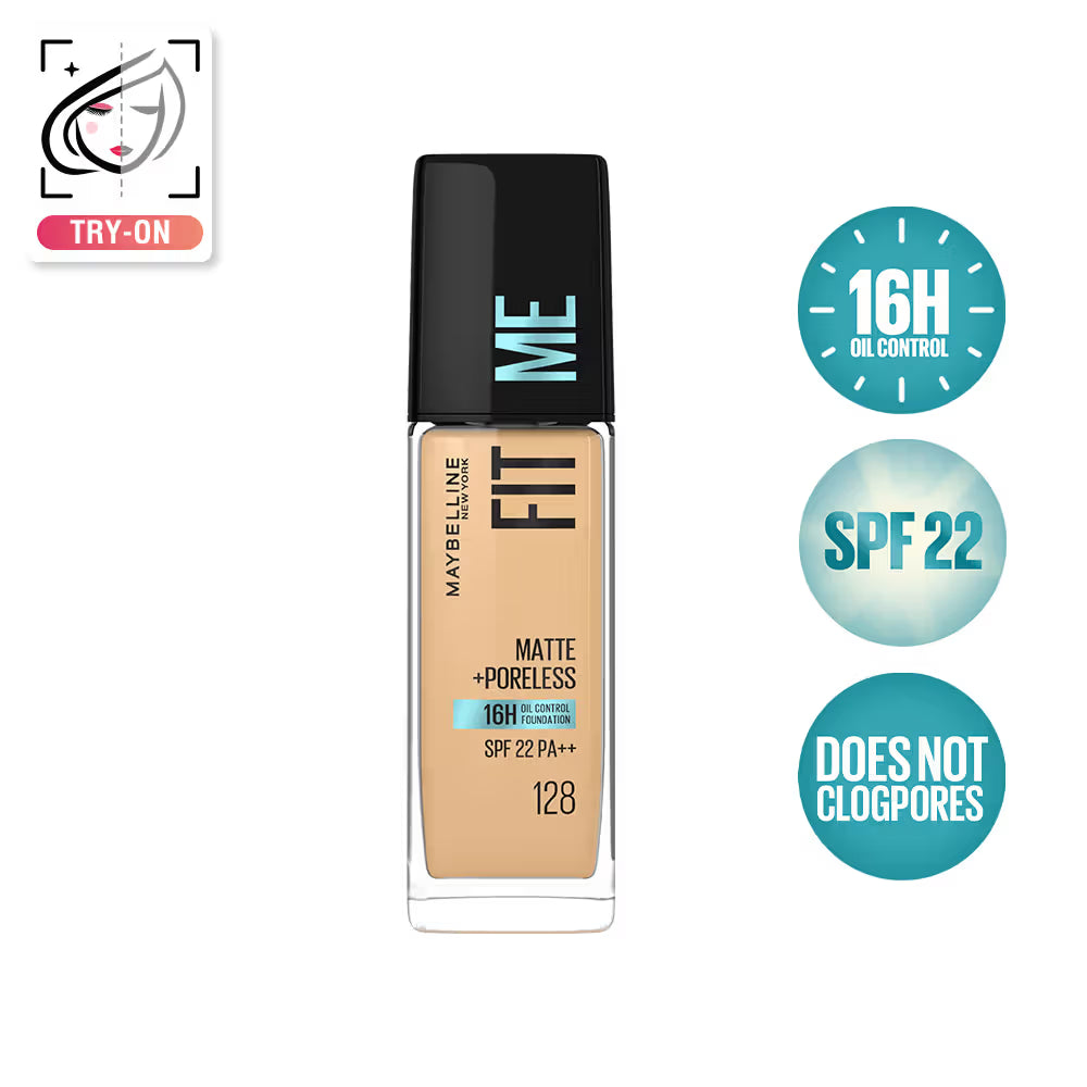 Maybelline New York Fit Me Matte+Poreless 16H Oil Control Foundation