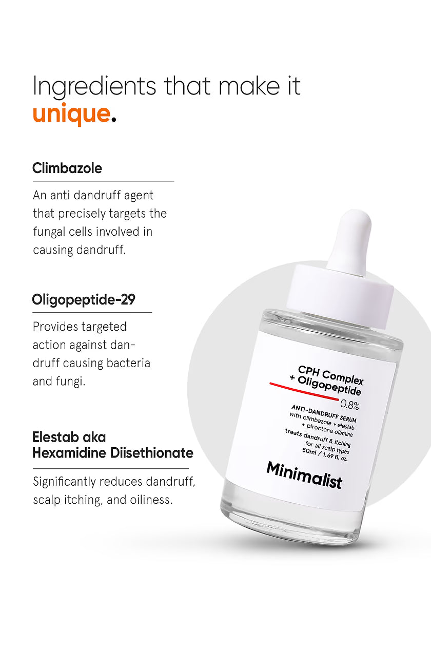 CPH Complex + Oligopeptide 0.8% Anti-Dandruff Serum