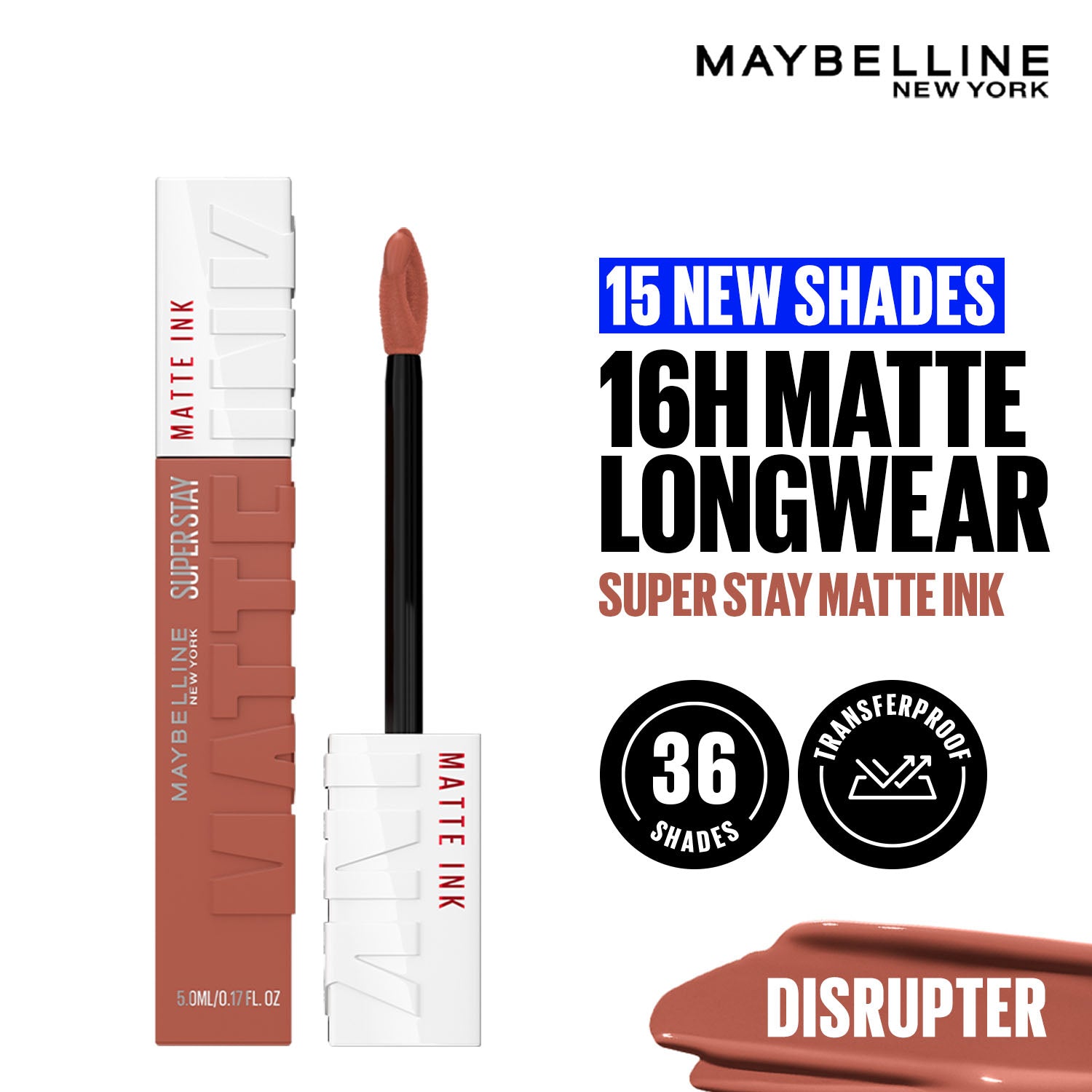 Maybelline New York Super Stay Matte Ink Liquid Lipstick
