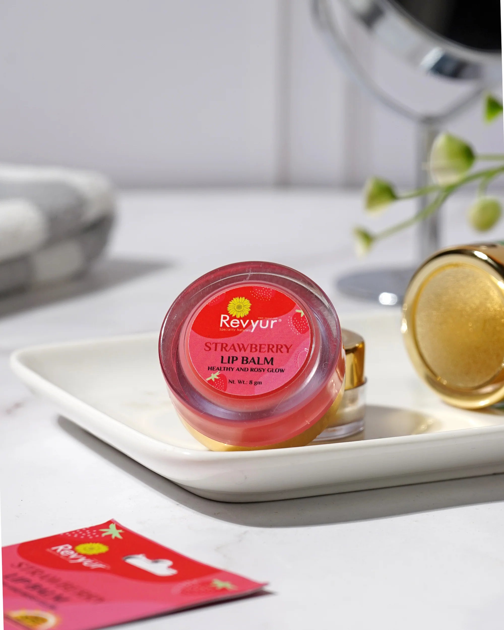 Revyur Strawberry Lip Balm
