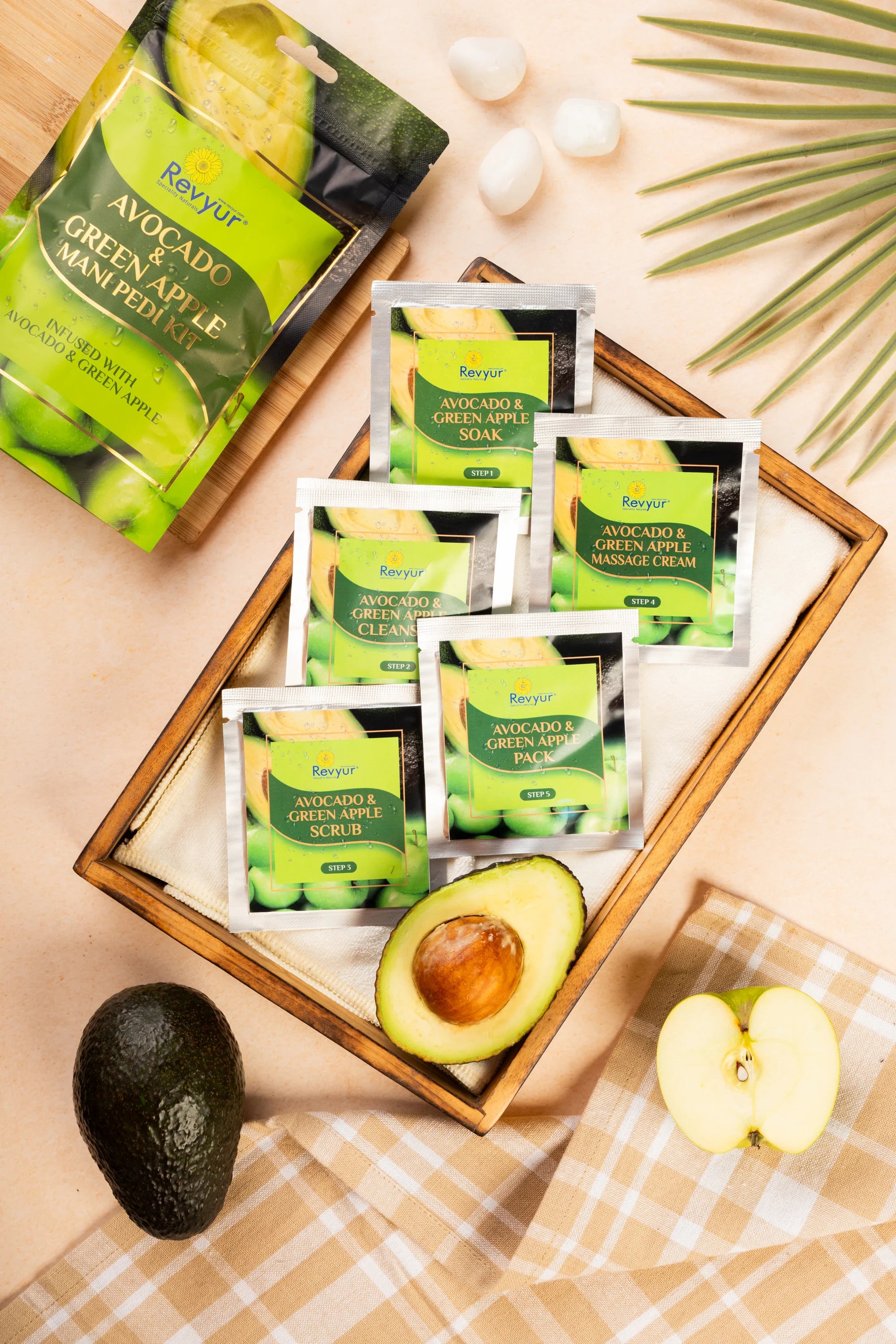 Revyur Avocado and Apple Mani Pedi Kit