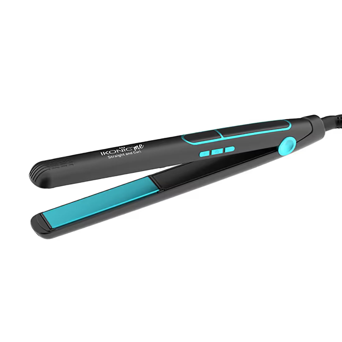 Ikonic Me 2 In 1 Straight and Curl Slim - Black
