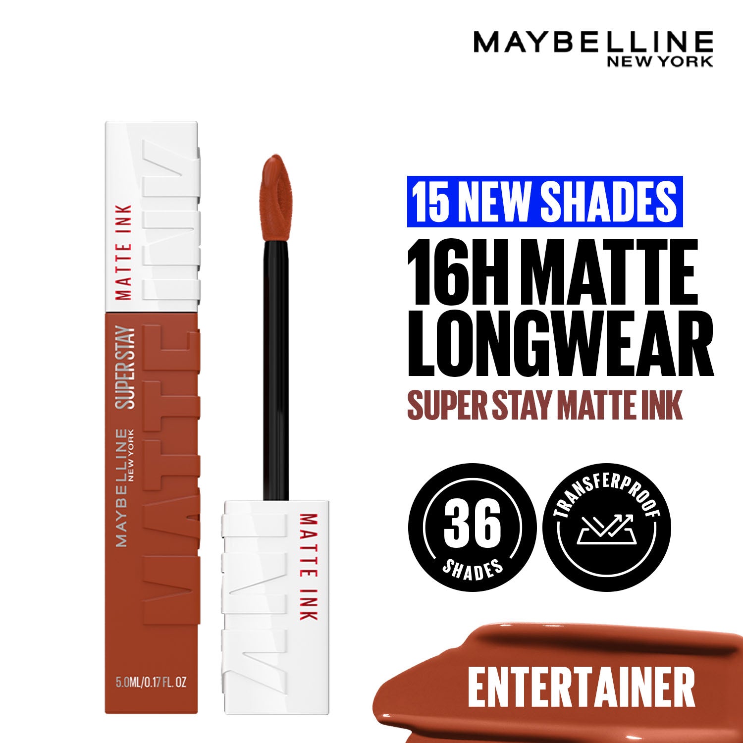 Maybelline New York Super Stay Matte Ink Liquid Lipstick