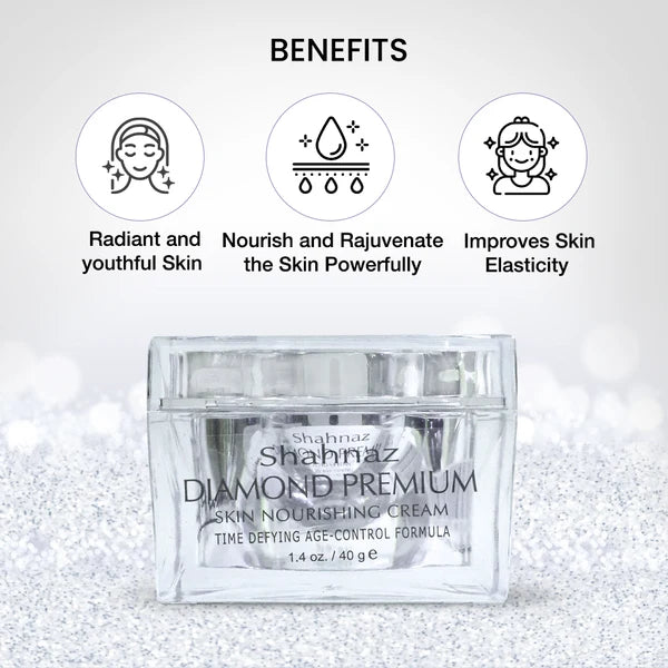 Shahnaz Husain's Diamond Premium Skin Nourishing Cream 40gm