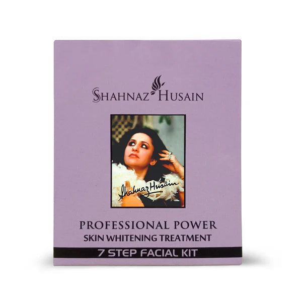 Shahnaz Husain Professional Power Skin Whitening Treatment 7 Steps Facial Ki