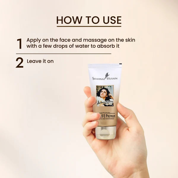 Shahnaz Husain Shalife Premium - Ultimate Skin Nourishment 60gm