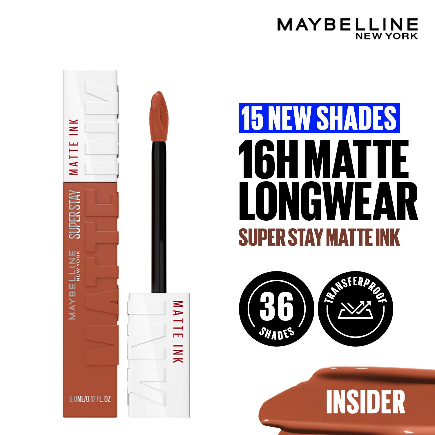 Maybelline New York Super Stay Matte Ink Liquid Lipstick