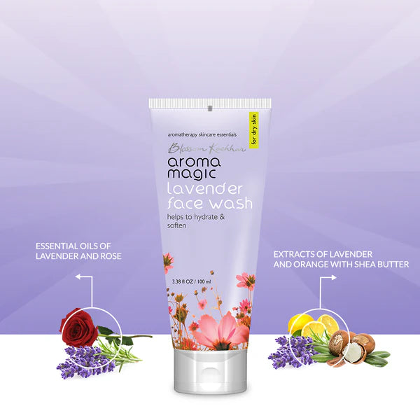 Lavender Face Wash For Dry Skin