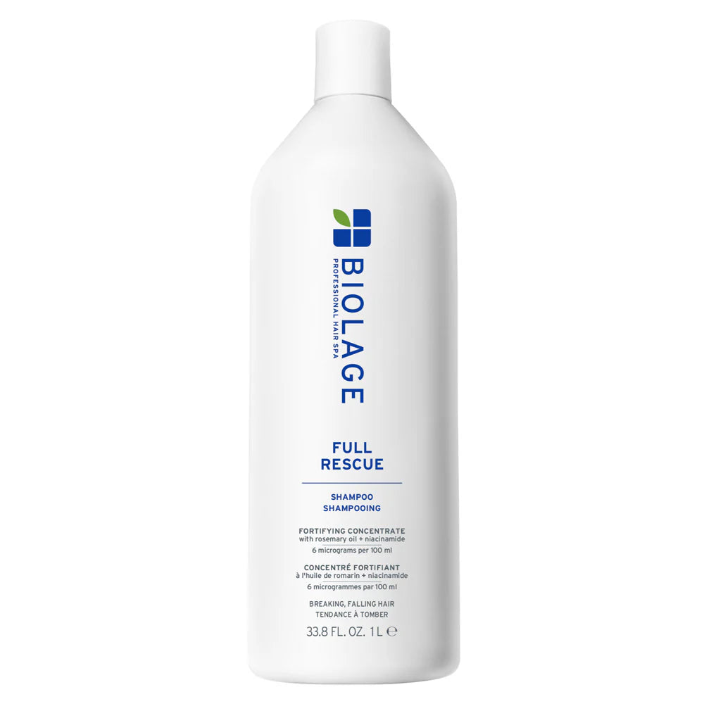 Biolage Full Rescue Anti-Hairfall Shampoo with Rosemary & Niacinamide - 74% Less Hairfall