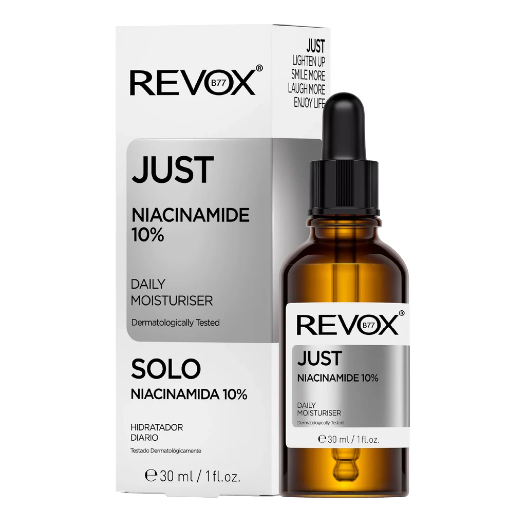 REVOX Niacinamide 10% A daily moisturiser for face and neck.