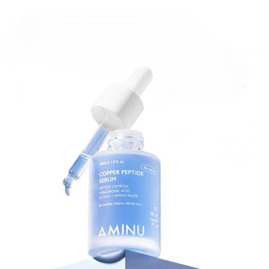 Copper Peptide Serum for Collagen Boost, Hydration, Firmness & Barrier Repair – DGA + Ectoin