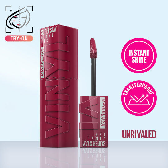 Maybelline New York Super Stay Vinyl Ink Liquid Lipstick,