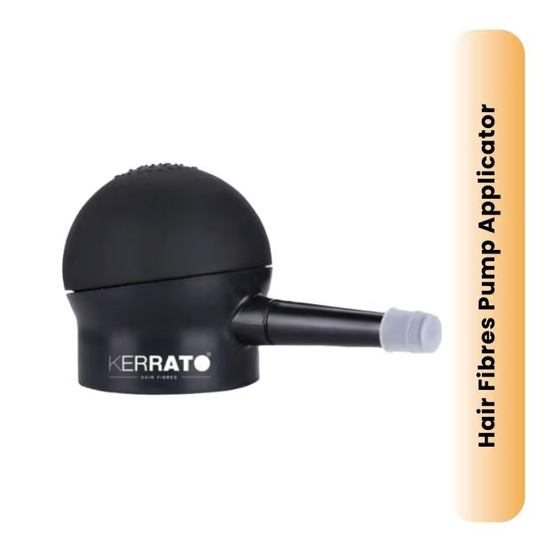 Kerrato Hair Fibres Pump Applicator For Thinning Hair & Baldness - Hair Fiber Easy To Use Pump