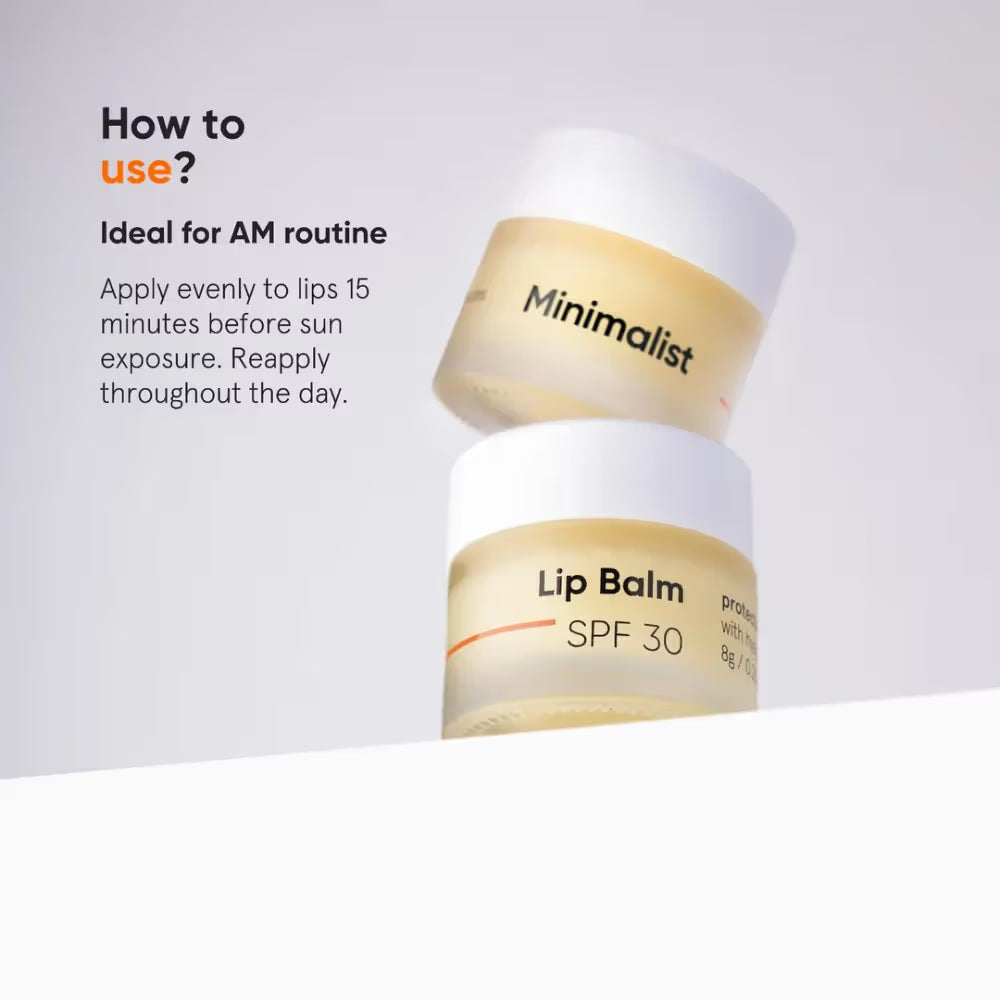 Minimalist SPF 30 Lip Balm