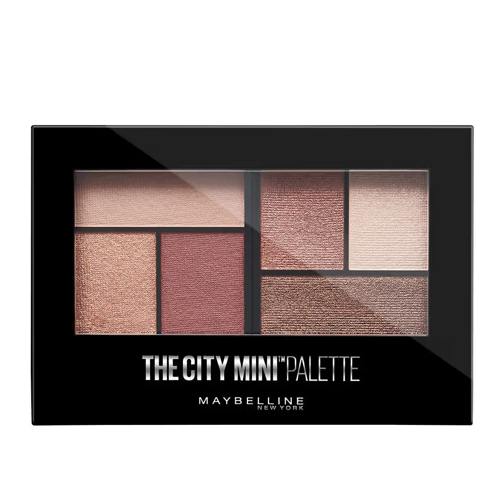 Maybelline New York The City Mini Eyeshadow Palette, Shimmery & Metallic Finish -