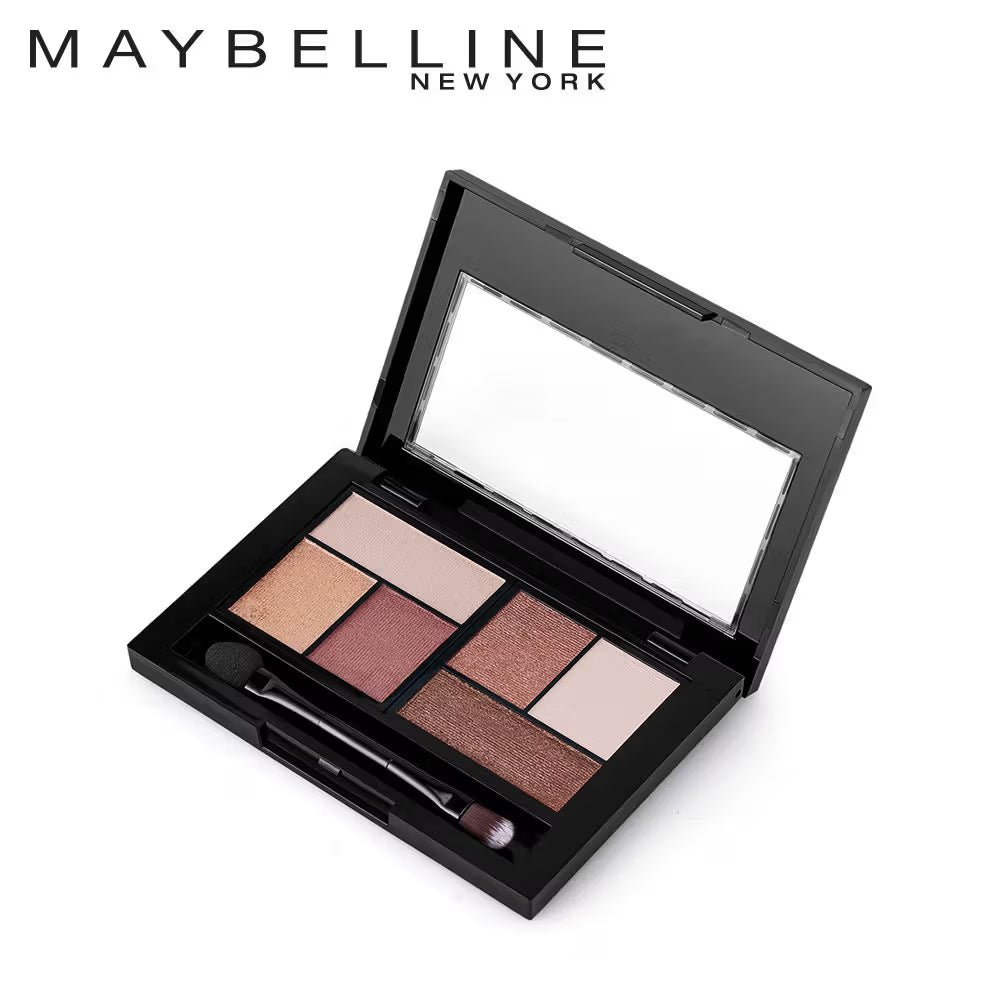 Maybelline New York The City Mini Eyeshadow Palette, Shimmery & Metallic Finish -