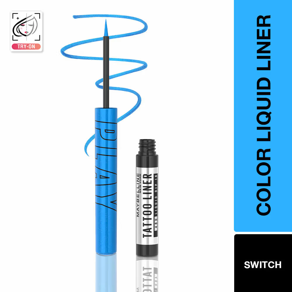 Maybelline New York Tattoo Play Colored Liquid Eyeliner