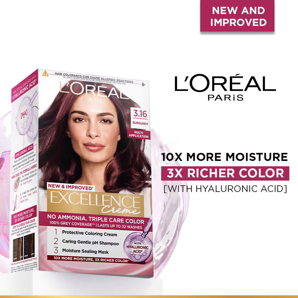 L'Oreal Paris Excellence Creme Triple Care Hair Color