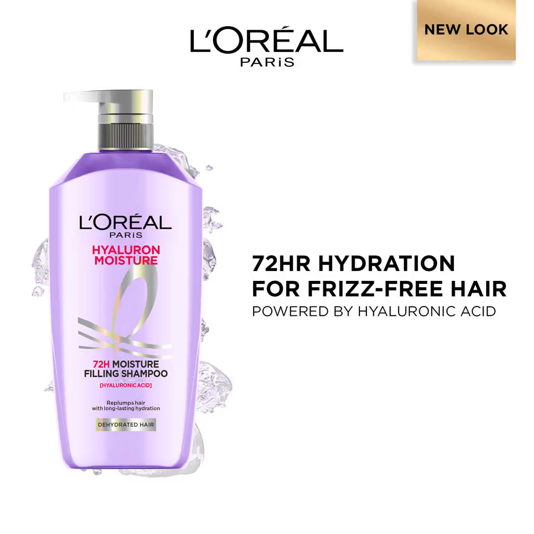 L'Oreal Paris Hyaluron Moisture Anti-frizz Shampoo