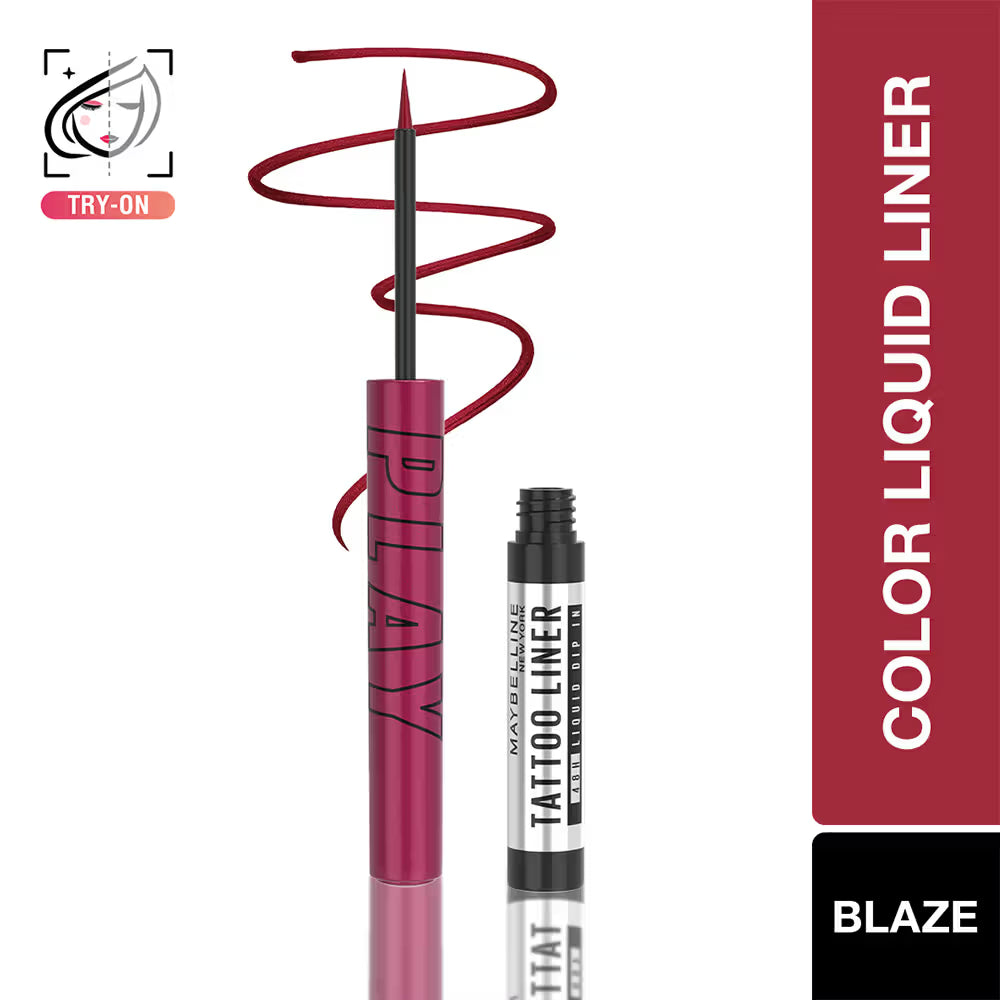 Maybelline New York Tattoo Play Colored Liquid Eyeliner