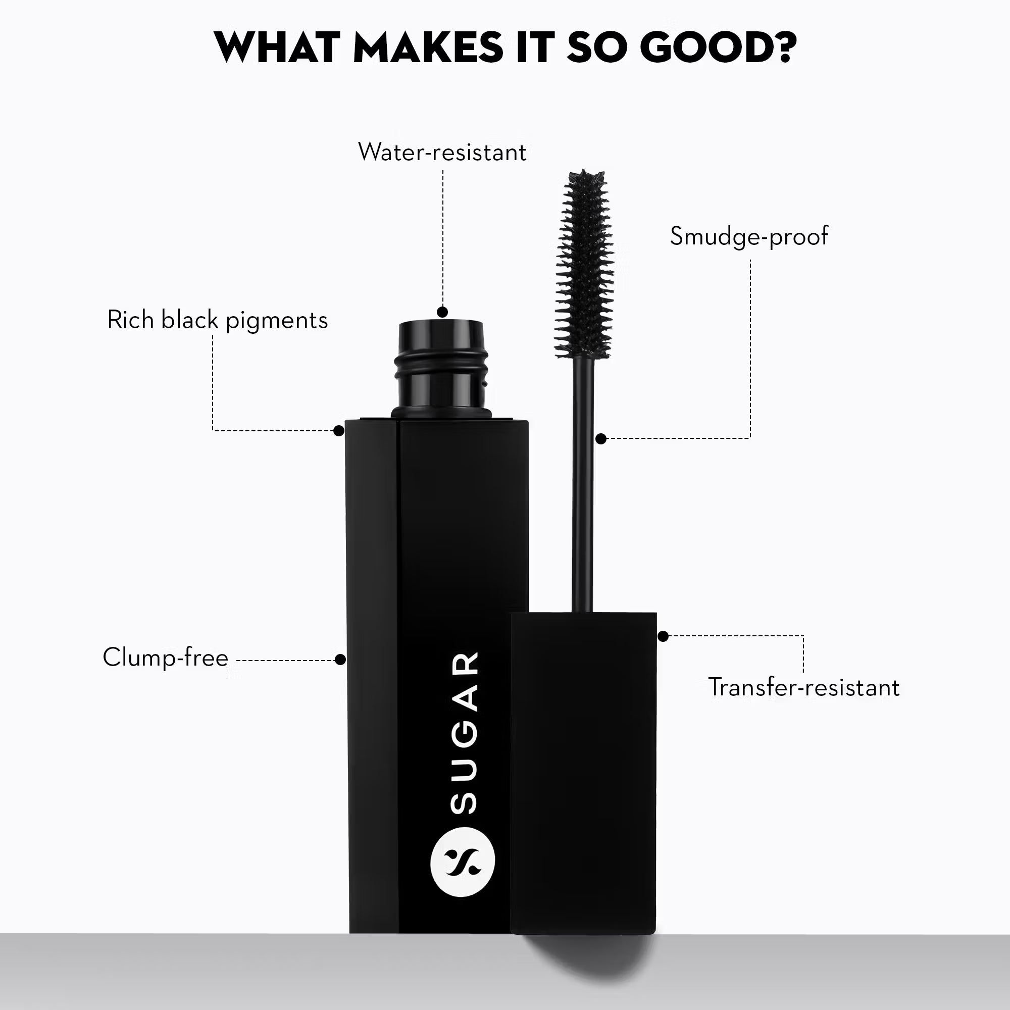 SUGAR Blacklash Volumizing Mascara - 01 Black Up