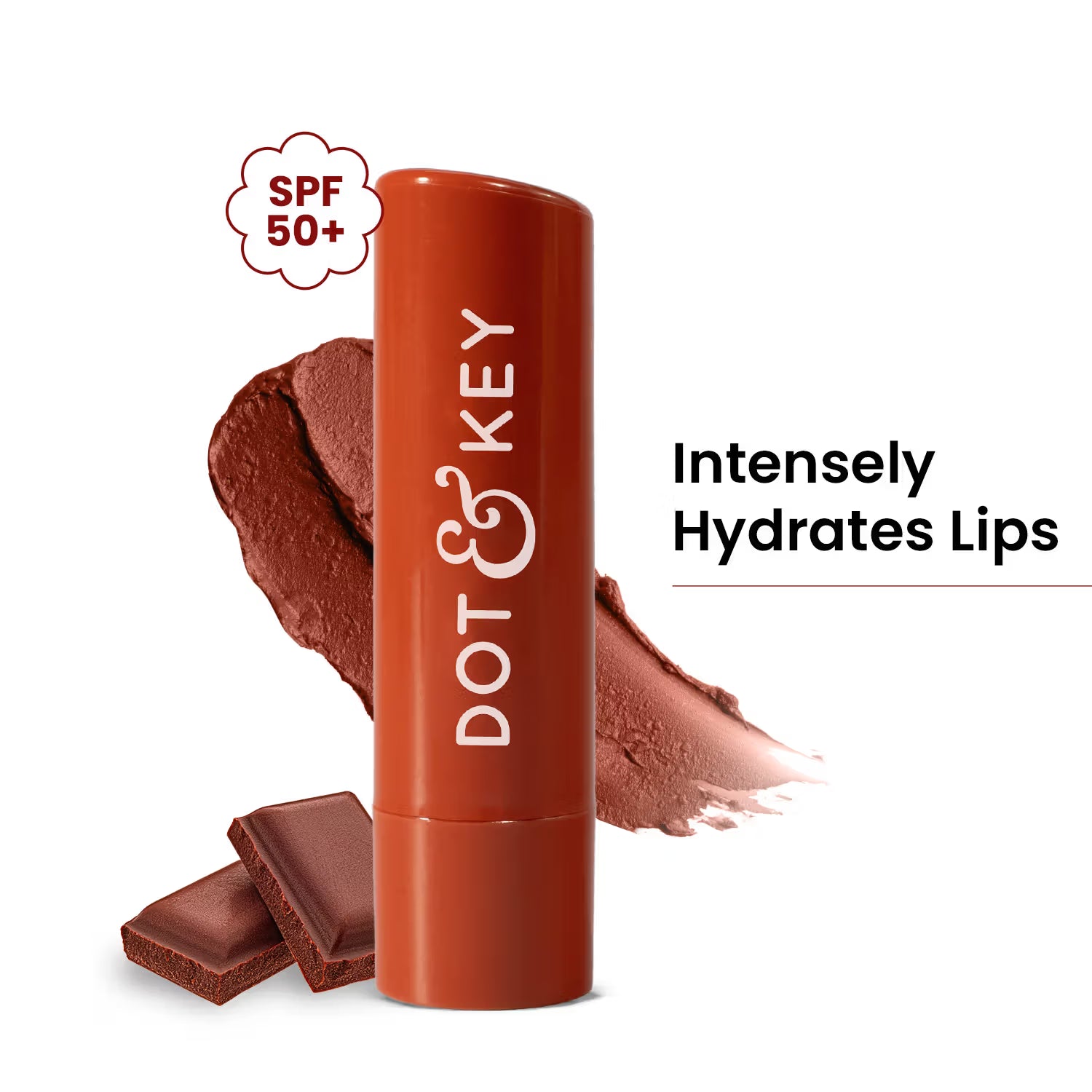 Dot & Key Barrier Repair Hydrating Lip Balm SPF 50+ PA+++, Cherry Crimson