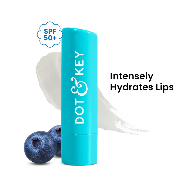 Dot & Key Barrier Repair Hydrating Lip Balm SPF 50+ PA+++, Cherry Crimson