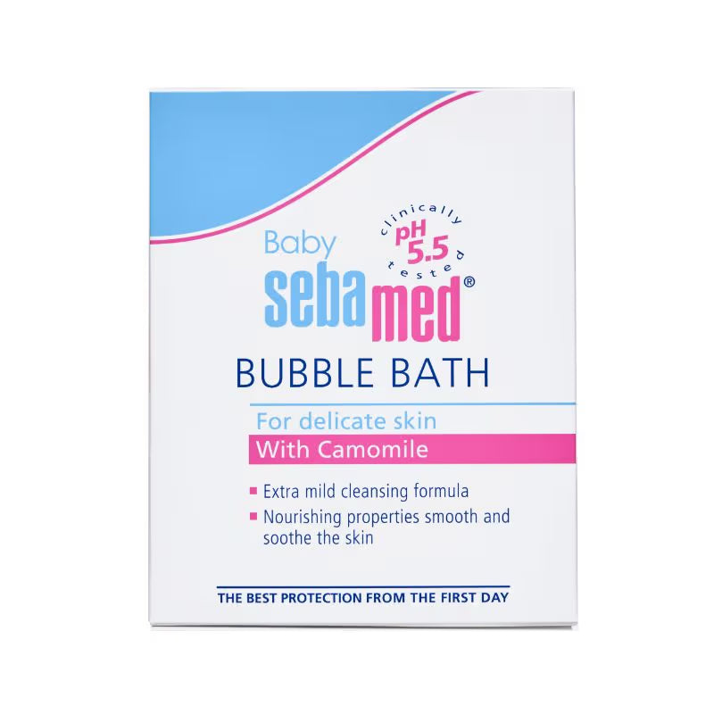Sebamed Baby Bubble Bath, pH 5.5, With Chamomile, No Tears