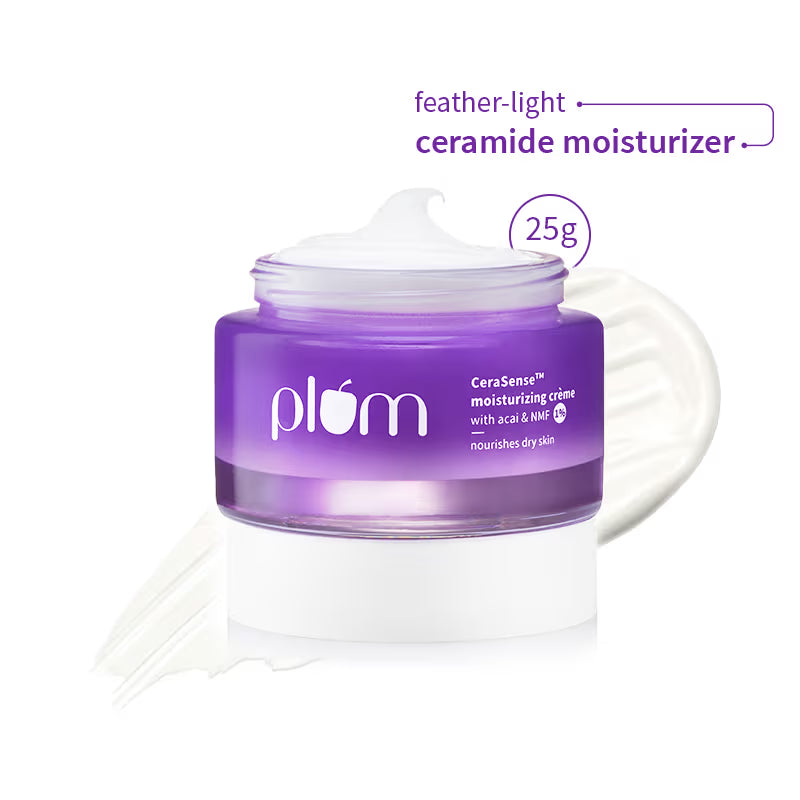 Plum Cerasense Moisturizing Creme for Instant Barrier Repair & 72-Hr Moisturization