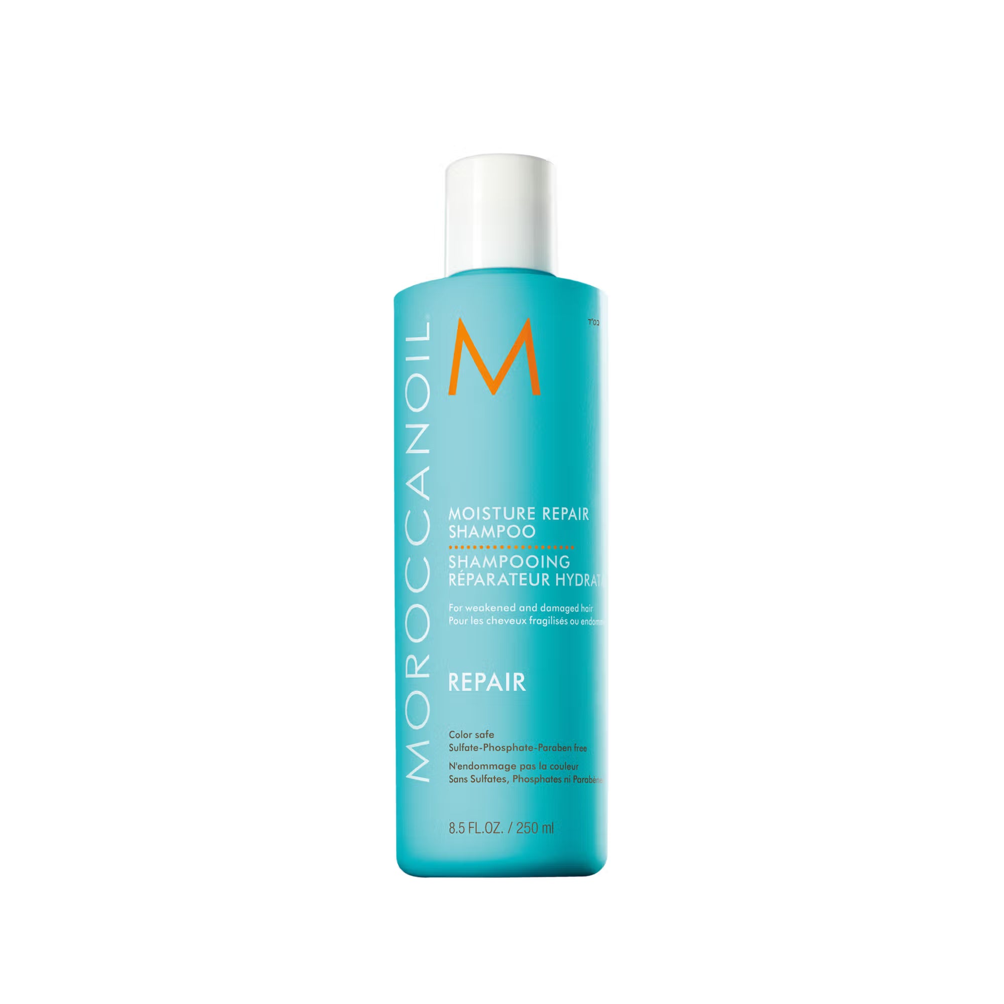 Moroccanoil Moisture Repair Shampoo with Argan Oil, Keratin, Fatty Acids for Revives Damaged Hair