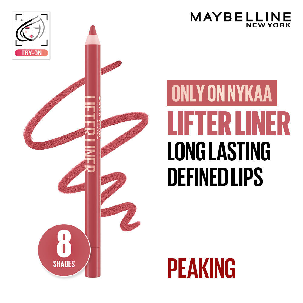 Maybelline New York Lifter Liner Lip Liner Pencil With Hyaluronic Acid - Line Leader