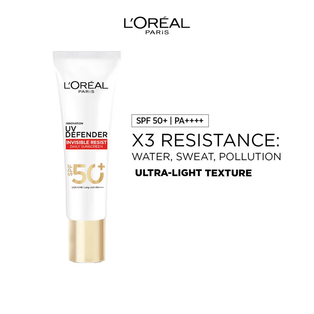 L'Oreal Paris UV Defender Invisible Resist Daily Sunscreen