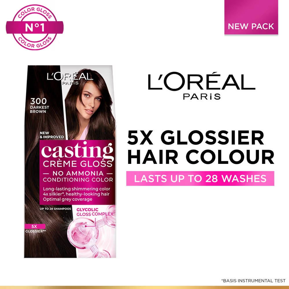 L'Oréal Paris Casting Creme Gloss Hair Color With Glycolic Gloss Complex