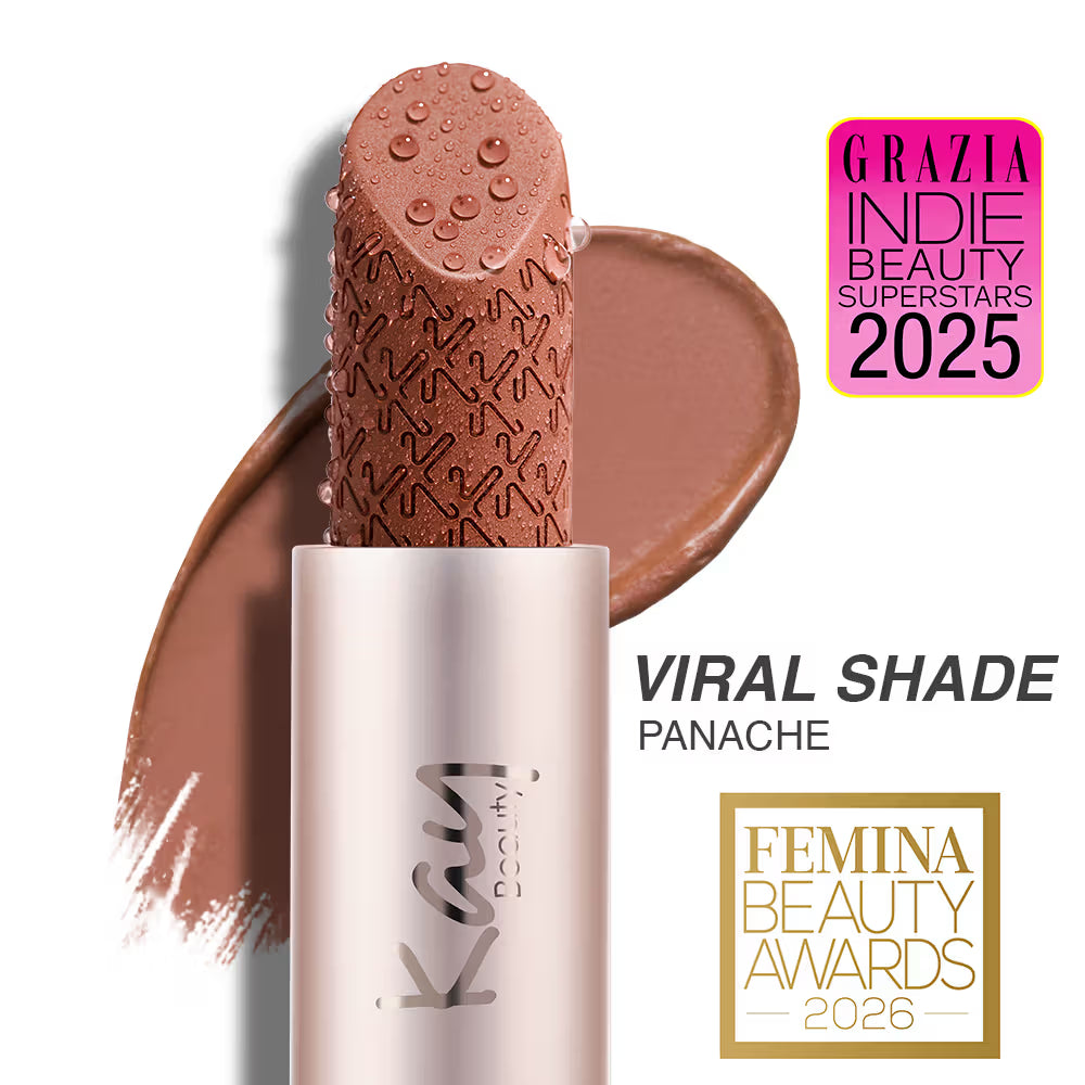 Kay Beauty Hydra Creme Serum Lipstick -Rich Color & Hyaluronic Acid for Deep Hydration
