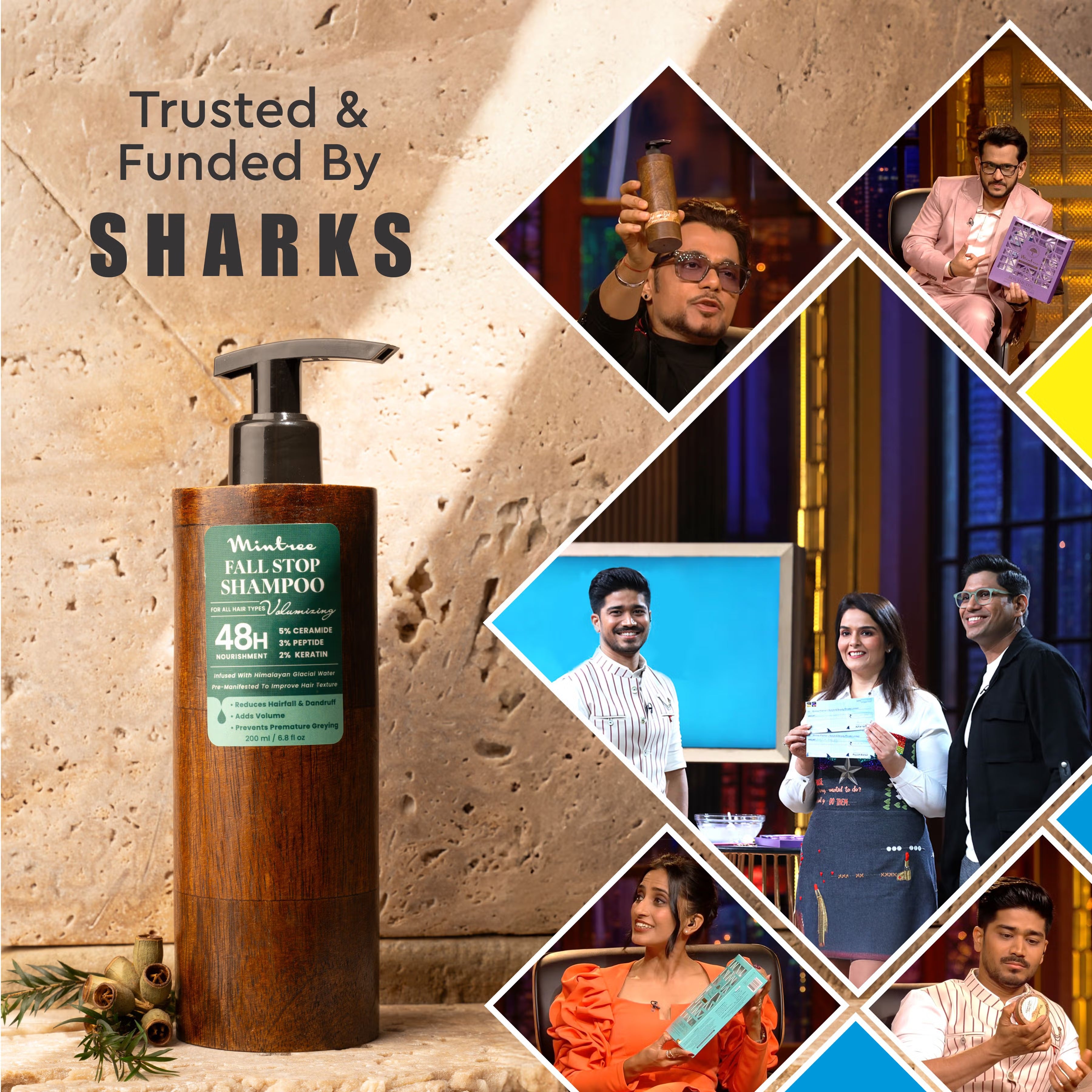 Mintree Organic Anti Hair Fall Shampoo