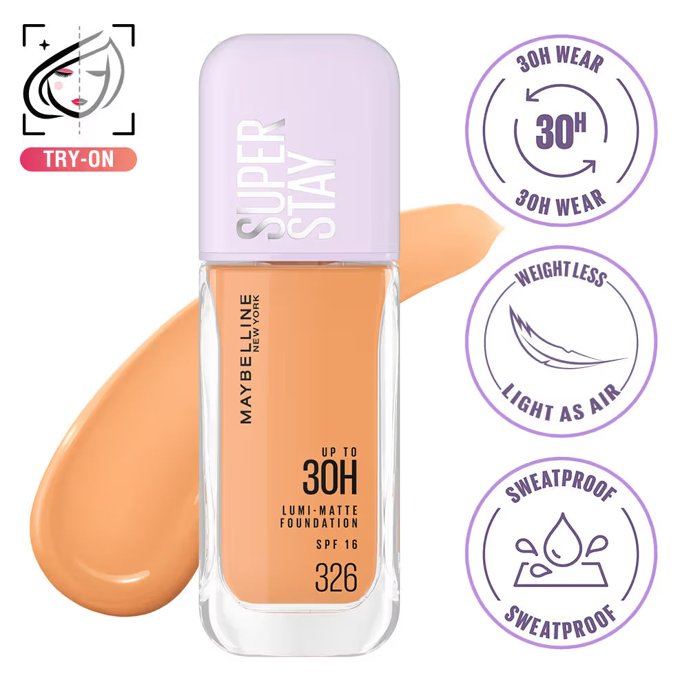 Maybelline New York Super Stay Lumi-Matte Liquid Foundation